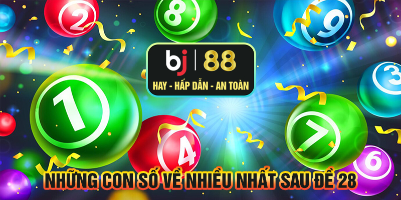Những con số về nhiều nhất sau đề 28